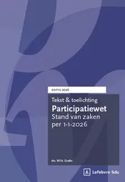 Omslag van Tekst en Toelichting Participatiewet | Editie 2026