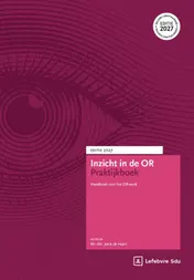 Omslag van Inzicht in de OR Praktijkboek | Editie 2027