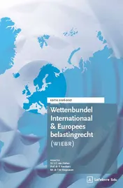 Omslag van Wettenbundel Internationaal en Europees Belastingrecht