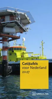 Omslag van Getijtafels voor Nederland 2027