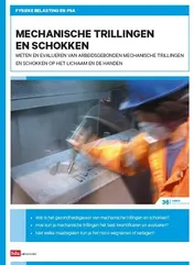 Omslag van Mechanische trillingen en schokken op het lichaam en de handen