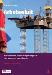 Omslag van Handboek arbobesluit 2013-2014