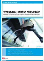 Omslag van Werkdruk, stress en energie