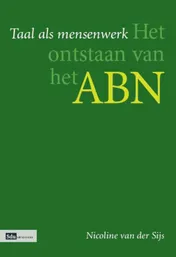 Omslag van Taal als mensenwerk