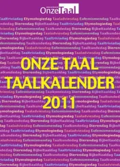 Omslag van Onze Taalkalender 2011