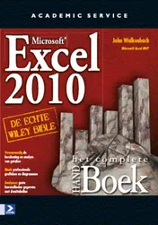Omslag van Excel 2010 het complete handboek