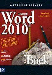 Omslag van Word 2010