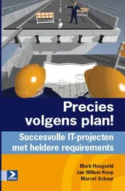 Omslag van Precies volgens plan!