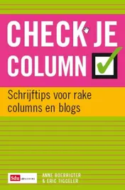Omslag van Check je column
