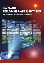 Omslag van Succesvolle beeldschermpresentaties softwarekeuze, vusualiseren, imponeren!