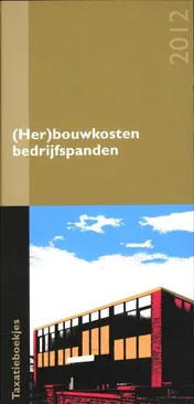 Omslag van Taxatieboekjes 2012