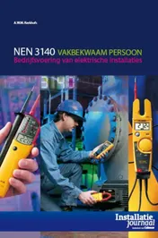 Omslag van NEN 3140 vakbekwaam persoon