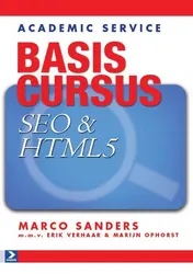 Omslag van Basiscursus SEO & html5