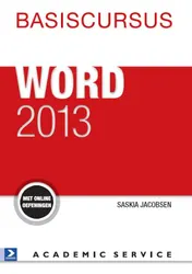 Omslag van Basiscursus Word 2013