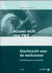 Omslag van Klachtrecht voor de werknemer