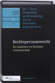 Omslag van Rechtspersonenrecht