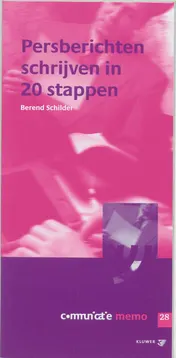 Omslag van Persberichten schrijven in 20 stappen