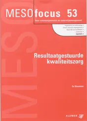Omslag van Resultaatgestuurde kwaliteitszorg