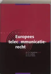 Omslag van Wettenpocket Europees telecommunicatierecht