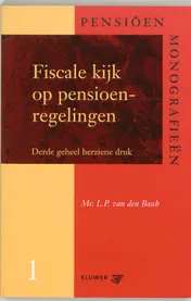 Omslag van Fiscale kijk op pensioenregelingen