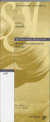 Omslag van Wet op de Economische Delicten