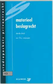 Omslag van Materieel beslagrecht
