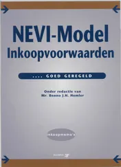 Omslag van Nevi-Model Inkoopvoorwaarden