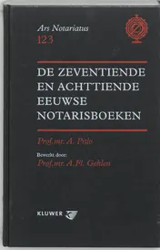 Omslag van De zeventiende en achttiende eeuwse natorisboeken