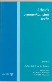 Omslag van Arbeidsovereenkomstenrecht