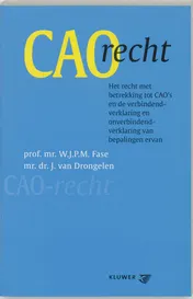 Omslag van CAO-recht