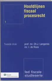 Omslag van Hoofdlijnen fiscaal procesrecht