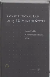 Omslag van Constitutional Law of 15 EU Member States