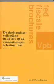Omslag van De deelnemingsvrijstelling in de Wet op de vennootschapsbelasting 1969