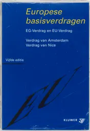 Omslag van Europese basisverdragen