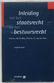 Omslag van Inleiding tot het staatsrecht en het bestuursrecht