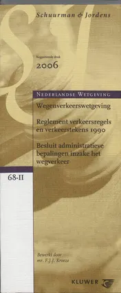 Omslag van Wegenverkeerswetgeving