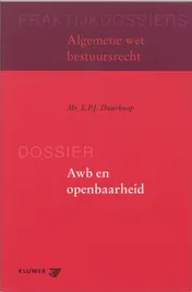 Omslag van Awb en openbaarheid