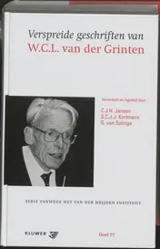 Omslag van Verspreide geschriften van W.C.L.van der Grinten