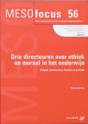 Omslag van Drie directeuren over ethiek en moraal in het onderwijs