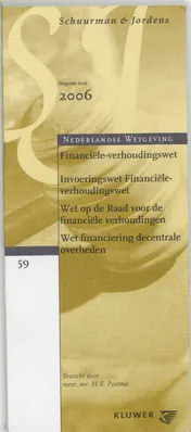 Omslag van Financiele-Verhoudingswet