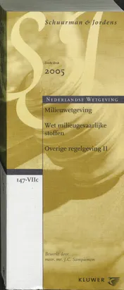Omslag van Milieuwetgeving