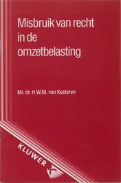 Omslag van Misbruik van recht in de omzetbelasting