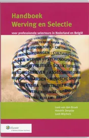 Omslag van Handboek Werving en selectie