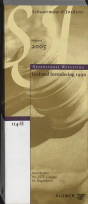 Omslag van Leidraad Invordering 1990