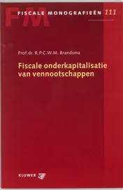 Omslag van Fiscale onderkapitalisatie van vennootschappen