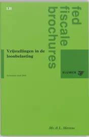 Omslag van Vrijstelling in de loonbelasting