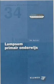 Omslag van Lumpsum primair onderwijs