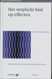 Omslag van Het verplicht bod op effecten