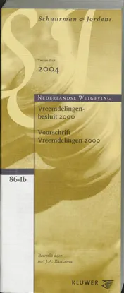 Omslag van Vreemdelingenbesluit 2000