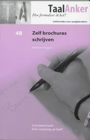 Omslag van Zelf brochures schrijven